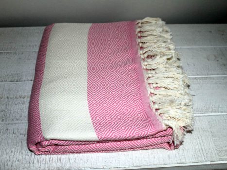 Pink Blanket Throw