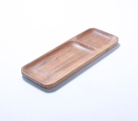 Wooden Platter, made from Mango wood. Use for chip n dip,individual appetizers, cheeses.