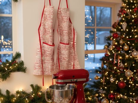 Bake the Halls Christmas Apron
